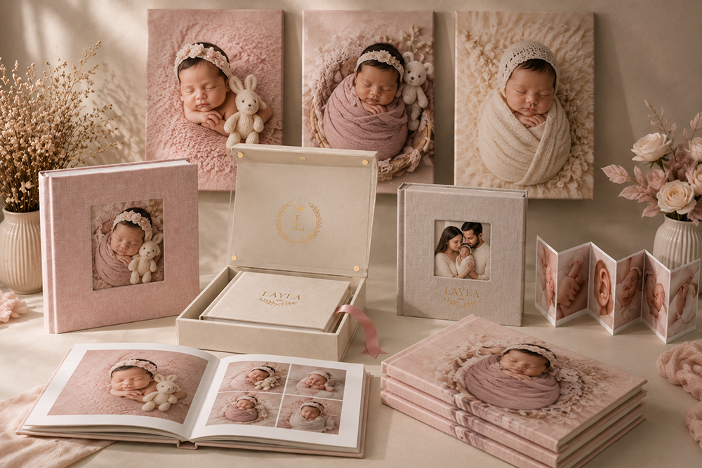 Early Milestone Photography (3 Weeks to 2.5 Months) – Diamond Package